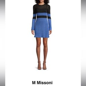 M Missoni knit colorblock dress 36 xs